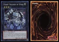 Giant Soldier of Steel ABYR-EN085 Secret Rare Abyss Rising 1st Edition Yu-Gi-Oh - Image 3