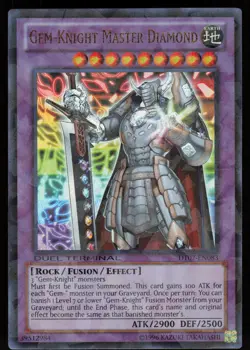 Gem-Knight Master Diamond DT07-EN083 Duel Terminal 7b Yu-Gi-Oh - Image 1