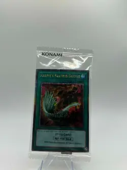 Yugioh Harpie's Feather Duster EDC1-EN001 Quarter Century Secret Rare SEALED - Image 1