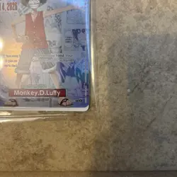 One Piece Monkey D. Luffy US College Basketball SEALED Promo Card RUTGERS - Image 4