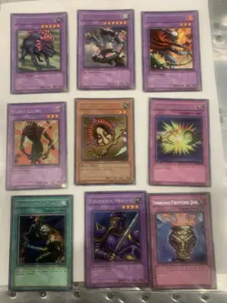 Konami Yu-Gi-Oh! 14 Card Lot Spirit of the Harp Aqua Madoor Flame Ghost - Image 1