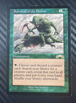 MTG Survival of the Fittest Exodus Regular Rare Card #129 - MP - Image 1
