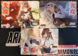 3 Card Going First/Going Second Goddess of Victory: Nikke JP Weiss Schwarz Lot - Image 1