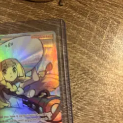 Pokemon Sun & Moon base set Lillie 147/149 Trainer card mint condition - Image 3