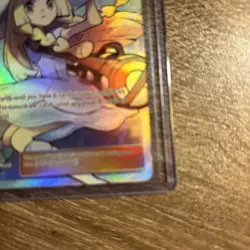 Pokemon Sun & Moon base set Lillie 147/149 Trainer card mint condition - Image 4