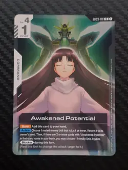 Gundam Card Game - Awakened Potential (Promo) GD03-118 R - NM - Image 1