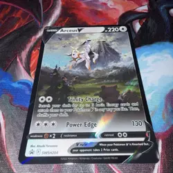 Arceus V SWSH204 SWSH: Sword & Shield Holo Promo Pokemon TCG Card - Image 4