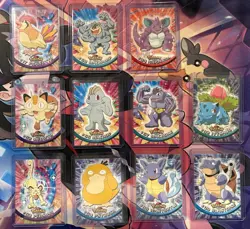NM Pokemon 1999 Topps TV Animation Edition Card Lot Of 11 - Image 1