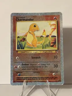 Pokemon TCG Charmander Legendary Collection Reverse Holo Card 70/110 LP - Image 1