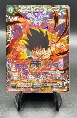 Bardock Origin of the Legend Dragon Ball Super Card Game BT18-148 - Image 1