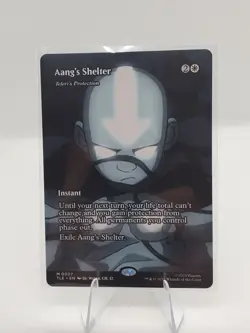 Aang’s Shelter Teferi’s Protection Borderless Nonfoil Card #0007 MTG LP - Image 1