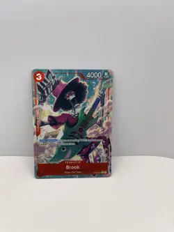 One Piece TCG English ST21-012 Brook Alt Art Parallel Card NM Condition - Image 1