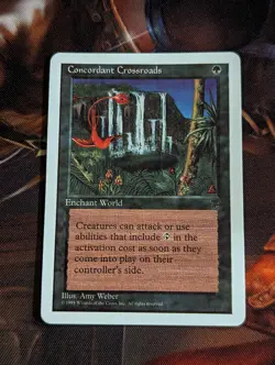 MTG Sticker CEDH Concordant Crossroads - Image 1