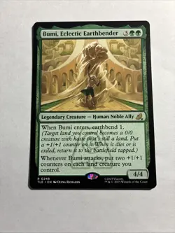 Bumi, Eclectic Earthbender Avatar The Last Airbender: Eternal-Legal + Bonus Rare - Image 1