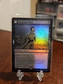 Desperate Plea #103 FOIL NM Avatar: The Last Airbender Eternal TLE Magic MTG - Image 1