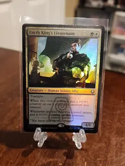 Earth King's Lieutenant 217 Avatar The Last Airbender Magic the Gathering 000617 - Image 1