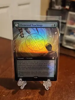 MTG FOIL Elemental Teachings - Avatar: The Last Airbender #378 - Image 1