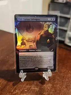 Fire Nation Salvagers Extended Foil MTG Avatar The Last Airbender: Eternal-Legal - Image 1