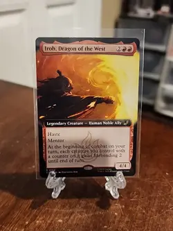 Iroh, Dragon of the West Extended Art Avatar: The Last Airbender NM MTG - Image 1