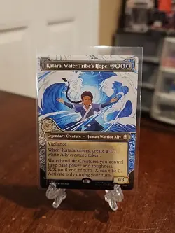 Katara, Water Tribe's Hope - Extended Art Showcase TLA NM MTG - Image 1