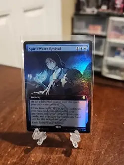 Spirit Water Revival Extended Art Foil, MTG, Avatar: The Last Airbender, NM - Image 1