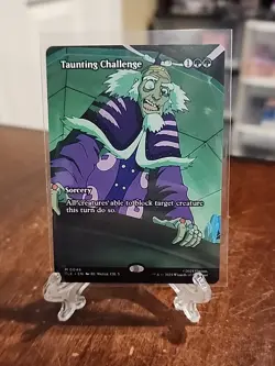 Taunting Challenge Borderless #46 Mythic - MTG TLE Avatar Eternal Legal - Image 1