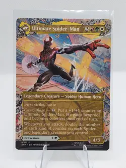 Miles Morales M 0211 Borderless Marvel's Spider-Man Magic the Gathering MT - Image 2