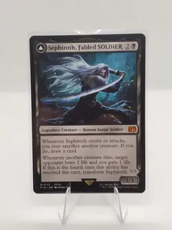 MTG Universes Beyond: Final Fantasy FIN Sephiroth, Fabled SOLDIER - Image 1