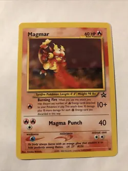 Magmar #44 - Black Star Promo - WoTC Pokemon Card - Image 1