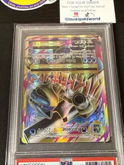 M Blastoise EX (Full Art) 102/108 Evolutions Holo - Pokemon XY - PSA 9 - - Image 3