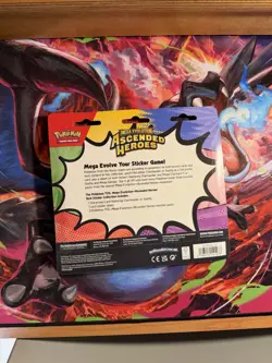 Pokemon Mega Evolution Ascended Heroes Tech Sticker Collection Charmander - Image 2