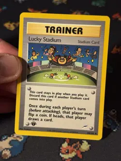 Pokemon Card Lucky Stadium 100/105 Neo Destiny FIRST EDITION - (NM-) - Image 2