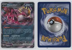 Fezandipiti ex Pokemon Scarlet & Violet: Shrouded Fable SFA #038 - Image 3