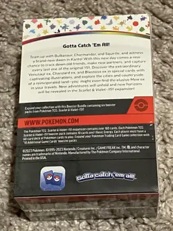Pokemon TCG Scarlet and Violet 151 Booster Bundle Set - 290-85321 820650853210 - Image 3