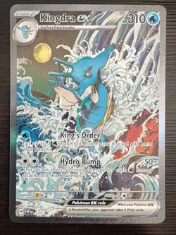 Kingdra ex 131 Scarlet & Violet Holo Promo Pokemon Card NM - Image 1