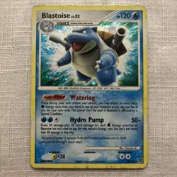 Pokemon TCG - Blastoise 2/132 - Holo Rare Secret Wonders 2007 - *DMG* - Image 1