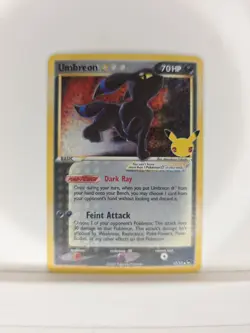 Celebrations Pokemon Card, (Classic Collection) Umbreon 17/17 Ultra Rare - Image 1