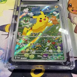 Pokemon Pikachu 218/Sv-p Summer Promo (Jap) Scarlet Violet 2024 CGC Gem mint 10 - Image 2