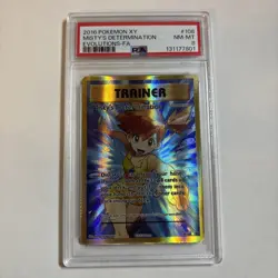 Pokemon TCG XY Evolutions 2016 Misty's Determination 109 Full Art PSA 8 Nintendo - Image 1