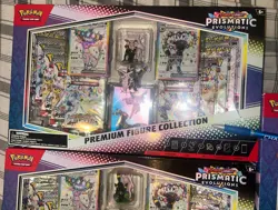 Pokemon Scarlet & Violet Prismatic Evolutions Premium Figure Collection Lot Of 3 - Image 3