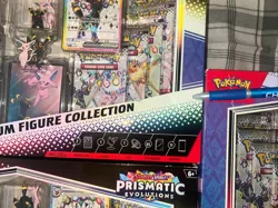 Pokemon Scarlet & Violet Prismatic Evolutions Premium Figure Collection Lot Of 3 - Image 5