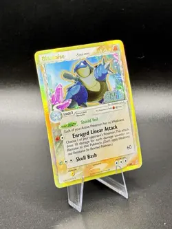 Blastoise Delta Species 2/100 Stamp Pokemon EX Crystal Guardians Reverse Holo MP - Image 1