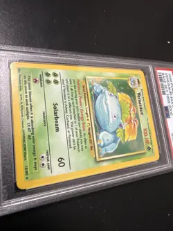 1999 Pokemon Base Set Venusaur Holo Unlimited Rare #15/102 PSA 8 very clean - Image 3