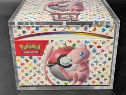 Pokemon 151 SV3.5 Booster Bundle Display Factory Sealed Case W/Acrylic Case - Image 5