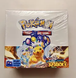 NEW Pokemon Scarlet & Violet Surging Sparks Booster Box 36 Packs(Sealed) - Image 1