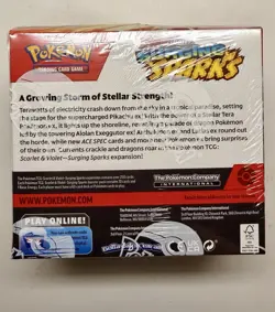 NEW Pokemon Scarlet & Violet Surging Sparks Booster Box 36 Packs(Sealed) - Image 2
