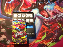 Heavy 22.64g Pokemon Mega Evolutions WEIGHTED BOOSTER PACK - Image 1