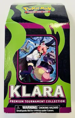 Pokemon TCG Klara Premium Tournament Collection Box Factory Sealed - Image 1