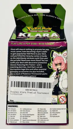 Pokemon TCG Klara Premium Tournament Collection Box Factory Sealed - Image 3