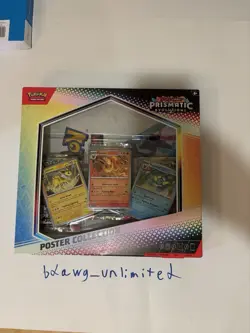 Pokemon Scarlet Violet Prismatic Evolutions Poster Collection Factory Sealed - Image 1